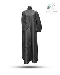 BLACK-ABAYA-COAT-LUXE-FLORA