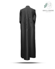 BLACK-ABAYA-COAT-LUXE-FLORA