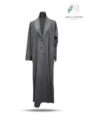 PREMIUM-GREY-ABAYA-ROUND-COLLAR-CUT-POCKET